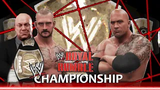 WWE 2K: CM Punk vs The Rock - Royal Rumble 2013 Promo