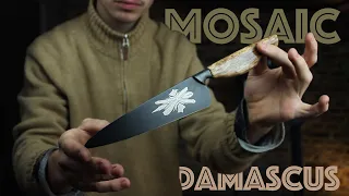 The Rhythm In Which Flowers Bloom - Making Mosaic Damascus Knives