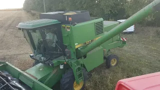 Комбайнування сої 2020р. John Deere 1177.