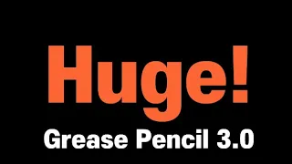 Grease Pencil 3.0!!!!!!!!!!!!!!!!!!!!!!(Blender 4.1 alpha)