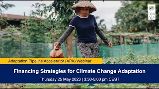 Webinar: Financing Strategies for Climate Change Adaptation​