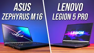 Which 16” Gaming Laptop? Legion 5 Pro vs Zephyrus M16