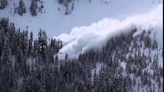 Massive Avalanche Caused Above Stevens Pass