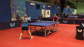 МОРГУНОВА - ШЕВЦОВА ЧЕМПИОНАТ МОСКВЫ 2021 ФИНАЛ ДЕНЬ #tabletennis #настольныйтеннис