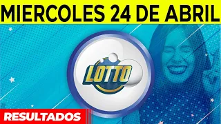 Sorteo Lotto y Lotto Revancha del miercoles 24 de abril del 2024