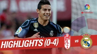 Highlights Real Madrid vs Granada CF (0-4)