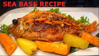 Better Than Restaurants I Sea Bass Recipe | Fish Recipes