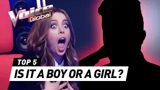 THE HARDEST GENDER identifications in The Voice Kids