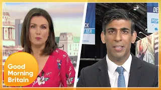 Susanna Challenges Rishi Sunak On Cuts To The Universal Credit Uplift | Good Morning Britain