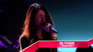 Mia Pfirrman - Unconditionally | The Blind Audition | The Voice 2014
