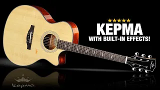 A First Look at KEPMA Guitars (with Built-In Effects)