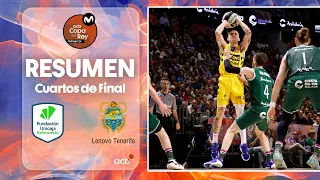 Unicaja - Lenovo Tenerife (83-91) RESUMEN | Copa del Rey Málaga 2024