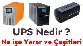 UPS Nedir | Ne işe Yarar | UPS Çeşitleri | Kullanım Alanları | Hiç Bilmeyene Göre