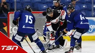 Finland smacks Canada 8-3 at World Junior Summer Showcase