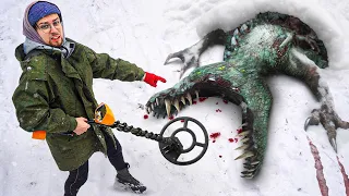 We Found a Dangerous Monster Trapped Under The Snow!