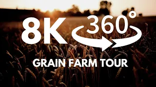 Grain Farming in Canada 8K 360VR Experience | VR Video production by Skylight Productions