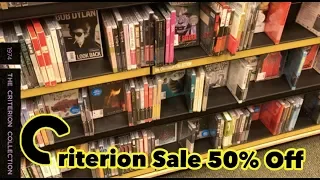 Barnes and Noble's 50% Off Criterion Sale Shopping November 2019!