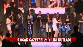 Bir Zamanlar Çukurova dizisi yapımcıları ve oyuncularına 21. yıl anısına hediye takdim edildi