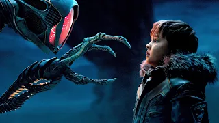 طفل بينقذ كائن فضائي ومن بعدها الروبوت بيقرر يحميه للابد .. ملخص الموسم الاول كامل Lost In Space S 1