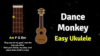 How to play Dance Monkey by Tones & I on Ukulele | Ukified