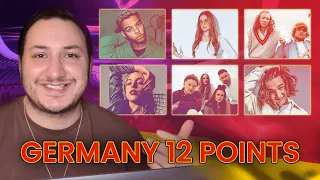 REACTION! | Germany 12 Points, Germany's National Selection #ESC2022 🇩🇪