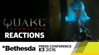 Quake Champions Reactions - E3 2016 GameSpot Post Show