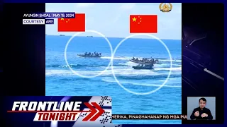 Video ng pang-aagaw ng China Coast Guard sa supply para sa BRP Sierra Madre, inilabas ng AFP