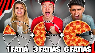 A CADA RODADA AUMENTA UMA FATIA DE PIZZA! - Desafio