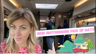 Picking up our new Motorhome - New wheels, new channel name!