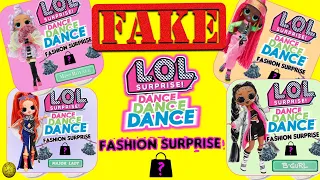 Unboxing weird Fake toys. Fake Lol OMG dance dance fashion packs. Fake lol vs real lol Yayday tv