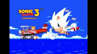 Sonic 3 & Knuckles (Genesis) - Hyper Sonic Longplay with New Game+
