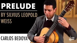 Silvius Leopold Weiss' "Lute Sonata No. 34: Prelude" played by Carlos Bedoya on 2021 Gary Southwell