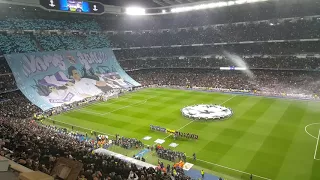 Real Madrid 3:1 PSG • UEFA Champions League anthem | himno • Estadio Santiago Bernabéu