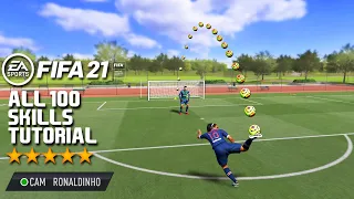 FIFA 21 ALL 100 SKILLS TUTORIAL | Playstation and Xbox