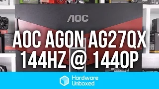 AOC Agon AG271QX Monitor - 144Hz of Buttery Goodness @ 1440p