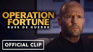 Operation Fortune: Ruse De Guerre - Exclusive Clip (2023) Jason Statham, Aubrey Plaza