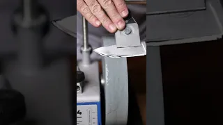 How to sharpen a convex grind knife on the Tormek T-4