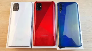 ВЫБИРАЕМ ЛУЧШИЙ ЦВЕТ SAMSUNG GALAXY A51 - БЕЛЫЙ, КРАСНЫЙ ИЛИ ЧЕРНЫЙ?