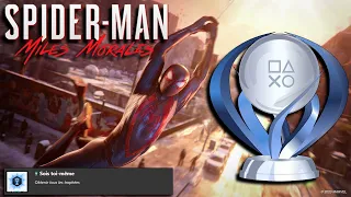 Je tisse ma toile jusqu'au platine de Spider-man Miles Morales ! (Ascension Platine)