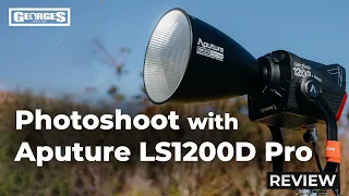 Aputure LS 1200D Photoshoot | 3 Different Lighting Styles