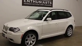 2007 BMW X3 3.0si M Sport