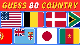 Guess 80 Countries In 3 Seconds⏱✅How Many Countries You Know🧠⁉️