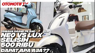 INI BEDANYA YAMAHA GRAND FILANO 2023 NEO dan LUX, SELISIH Rp 500 RIBU SAJA | Otomotif TV