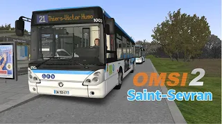 OMSI 2 - Addon Saint-Sevran - Line 21: P+R Ronoé - Thiers-Victor-Hugo