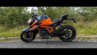 KTM 1290 Superduke R on German Autobahn