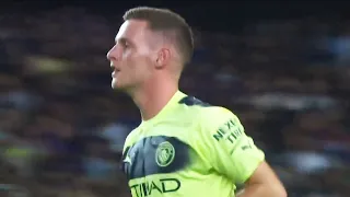 Sergio Gómez vs Barcelona (Man City Debut 2022)