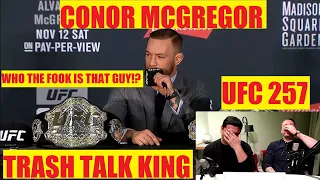 REACTION TO CONOR MCGREGOR | SAVAGE MOMENTS | INSULTS | TRASH TALK