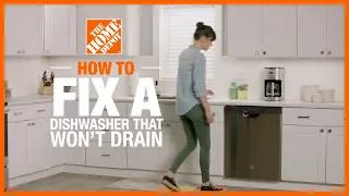 Dishwasher Not Draining | How to Fix a Dishwasher That Won't Drain in 4 Steps