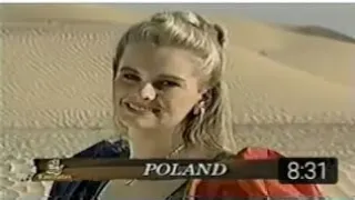 Miss World 1995 - Ewa Tylecka Unplaced (Poland)