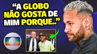 É POR ISSO QUE A GLOBO NÃO GOSTA DO NEYMAR - TRETA COM JORNALISTAS